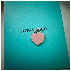 Tiffany & Co. Pink Heart Pendant